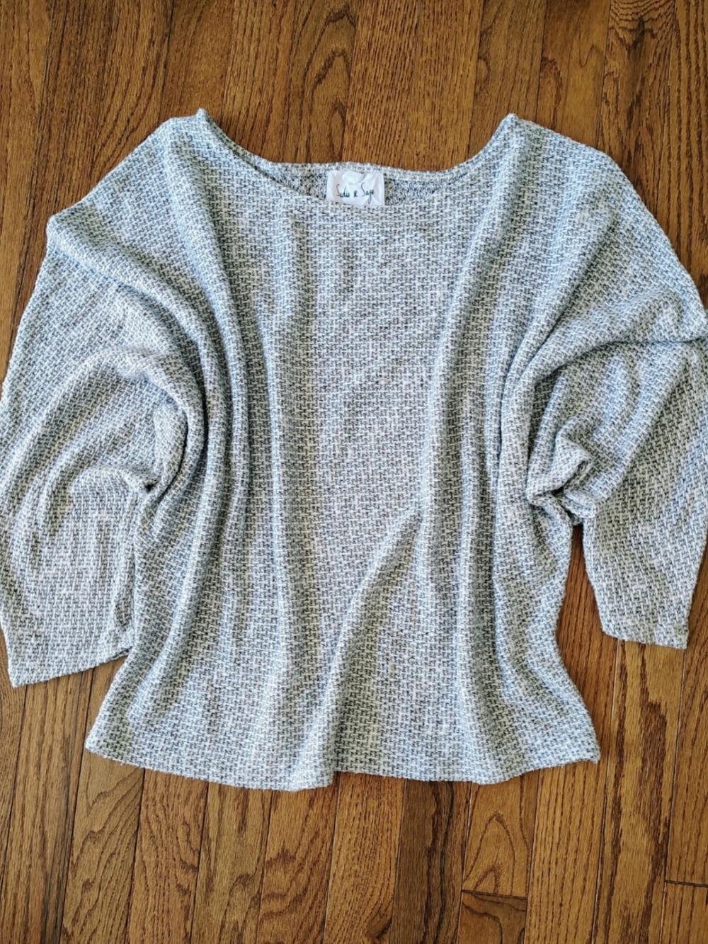 Sadie & Sage Scoop Neck Dolman Sweater